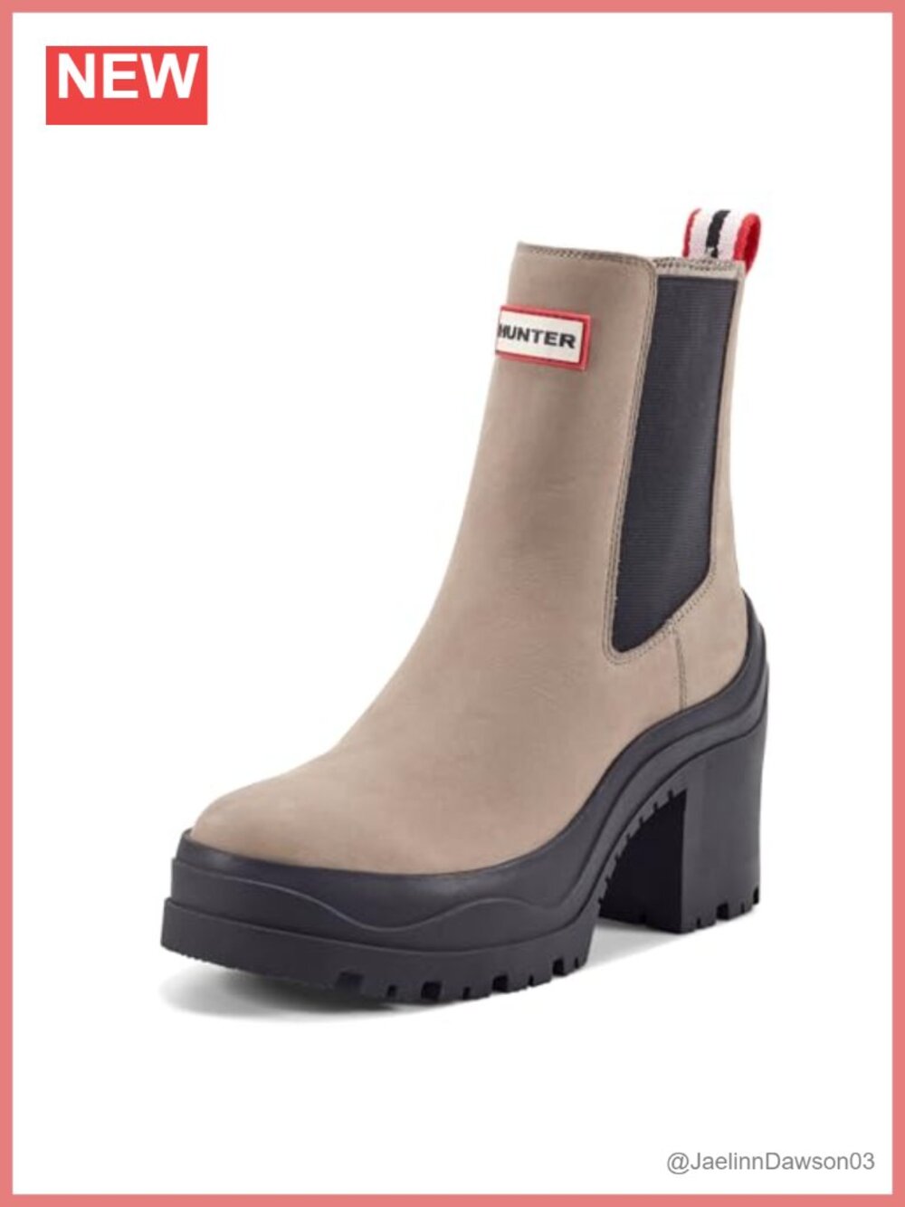 Hunter Women's Miana Chelsea Boots Waterproof Suede Ankle